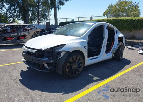 2022 Tesla Model Y Long Range Dual Motor All-Wheel Drive from USA, damaged, VIN 7SAYGDEE3NF368677